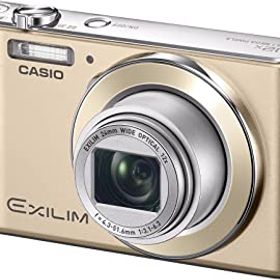【中古】【39shop】CASIO★デジタルカメラ EXILIM EX-ZS190GD 広角24mm 光学12倍ズーム プレミアムオート 1610万画素 ゴールド（良い）