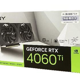 PNY Technologies GeForce RTX 4060 Ti 8GB VERTO STANDARD DUAL FAN グラフィックスボード VCG4060T8DFXPB1 VD8518