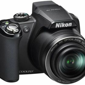 【中古】Nikon Coolpix p90 12.1 MPデジタルカメラwith 24 x Wide Angle光学式振動Reduction (VR)ズームと3インチ角度調整LCD