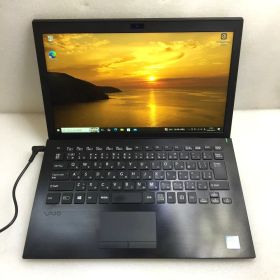 【中古】超軽量 高速起動フルHD SONY VAIO VJPG11C11N 13.3型 Core i5-7200U 2.5GHz 8GB SSD256GB Win10 Webカメラ 無線LAN内蔵 HDMI VGA【レビュー記入で保証期間を3ヶ月に延長します。必ず商品到着後1ヶ月保証の期間中にレビューをお願いします】