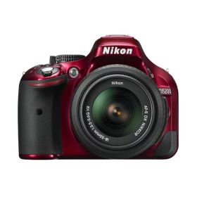 【中古】【1年保証】【美品】Nikon D5200 AF-S 18-55mm VR レッド