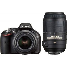 【中古】 ニコン Nikon D5200 ダブルズームキット ブラック 当店保証30日間 人気 ミラーレス 一眼レフ 交換レンズ カメラ