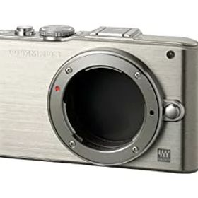 【中古】 OLYMPUS オリンパス ミラーレス一眼 PEN Lite E-PL3 ボディ シルバー E-PL3 BODY SLV