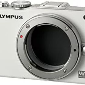 【中古】【39shop】OLYMPUS★ミラーレス一眼 PEN Lite E-PL3 ボディ ホワイト E-PL3 BODY WHT（良い）