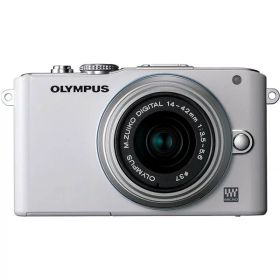 【中古】オリンパス OLYMPUS E-PL3 レンズキット ホワイト ホワイト E-PL3 LKIT WHT カメラ 中古 人気 おすすめ 高画質