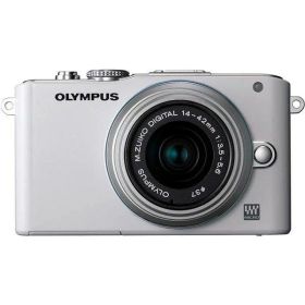 【中古】 オリンパス OLYMPUS E-PL3 レンズキット ホワイト E-PL3 LKIT WHT 当店保証30日間 人気 ミラーレス 一眼レフ 交換レンズ カメラ