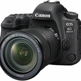 【中古】 Canon デジタル一眼レフカメラ EOS 6D Mark II EF24-105 IS STM レンズキット EOS6DMK2-24105ISSTMLK 当店保証30日間 人気 ミラーレス 一眼レフ 交換レンズ カメラ
