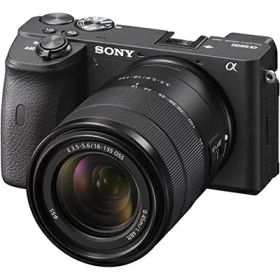 【中古】 ソニー SONY ミラーレス一眼 α6600M 高倍率ズームレンズキット E 18-135mm F3.5-5.6 OSS SEL18135 ブラック ILCE-6600M