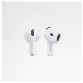 【Apple】【訳あり未使用品】アップル『完全ワイヤレスイヤホン / AirPods 4』MXP63J/A 2024年9月発売 音響機器 1週間保証【中古】