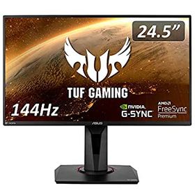【中古】「非常に良い」ASUS TUF Gaming ゲーミングモニター VG259Q 24.5インチ フルHD IPS 144Hz 1ms HDMI×2 ポートDP Adaptive-sync ELMB