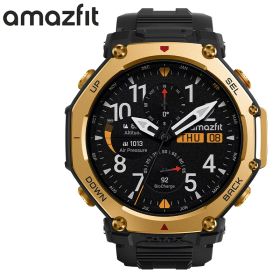 アマズフィット 腕時計 AMAZFIT スマートウォッチ ティーレックスプロ T-REX3 PRO メンズ ブラック SP170078-C238 シンプル カジュアル アウトドア ランニング スポーツ 登山 睡眠 健康管理 機能性 実用性 おすすめ おしゃれ ブランド プレゼント 贈り物 卒業 入学 母の日
