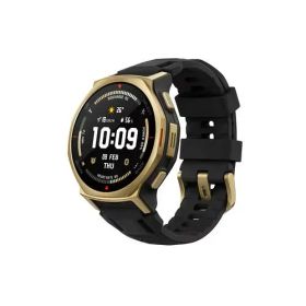 アマズフィット(Amazfit) T-Rex 3 Pro 44mm ブラックゴールド スマートウォッチ SP170079-C238 AMOLEDディスプレイ搭載 MIL規格 防水対応