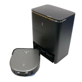 [中古] ECOVACS DEEBOT X5 PRO OMNI ロボット掃除機 deebot-x5-pro-omni-bk ブラック [良い(B)]