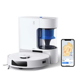 ECOVACS DDX39-12EE エコバックス X5 PRO OMNI ロボット掃除機 お掃除ロボット ゼロタングル毛絡み除去システム/広げるモップ搭載 ホワイト (16)