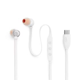 JBL USB Type-C有線インイヤーイヤホン ［USB］ ホワイト JBLT310CWHT