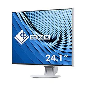 【中古】(非常に良い)FlexScan 61cm（24.1）型カラー液晶モニター FlexScan EV2456 ホワイト