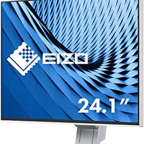 【中古】【39shop】FlexScan★61cm（24.1）型カラー液晶モニター FlexScan EV2456 ホワイト（良い）