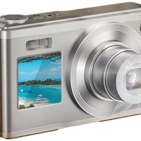 【ポイント10倍】 KEIYO デジタルカメラ AN-DC002 [画素数：569万画素(総画素) 500万画素(有効画素) 光学ズーム：6 倍] 【P10倍】