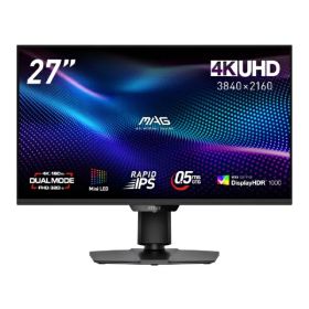 【エントリーで最大全額ポイント還元｜8/11まで】 MSI｜エムエスアイ ゲーミングモニター MAG 274UPDF E16M [27型 /4K(3840×2160） /ワイド /160Hz]
