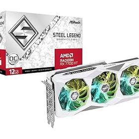 【中古】ASRock Radeon / RX7700XT 搭載 グラフィックボード GDDR6 12GB 搭載モデル 【国内正規代理店品】 RX7700XT SL 12GO