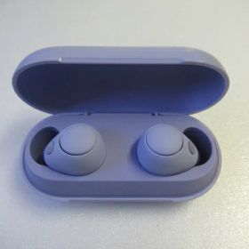 【中古品】SONY WF-C700N ソニー ノイズキャンセリング ワイヤレスイヤホン ラベンダー 送料無料！