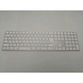 【中古】Apple Magic Keyboard（2017/テンキー付き/A1843） - 日本語（JIS） シルバー MQ052J/A【秋葉2号】保証期間1週間