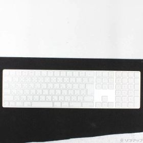 【中古】Apple(アップル) Magic Keyboard (テンキー付き) MQ052J／A シルバー 【198-ud】