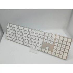 【中古】Apple Magic Keyboard（2017/テンキー付き/A1843） - 日本語（JIS） シルバー MQ052J/A【京都】保証期間1週間