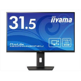 マウスコンピューター 31．5型 VA方式 4K 液晶ディスプレイ iiyama ブラック XB3294UHSCP-B1J [XB3294UHSCPB1J]【RNH】