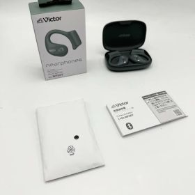 【中古 動作確認済】 JVCケンウッド Victor HA-NP50T-GA ワイヤレスイヤホン Bluetooth オープンイヤー セージグリーン 音楽 ミュージック 音楽鑑賞 運動 ランニング 通勤 通学 耳 イヤー イヤホン 音質 没入感 集中 音 使いやすい ジムリラックス 小さい