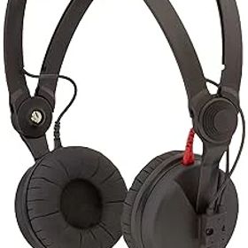 【中古】Sennheiser ゼンハイザー HD 25 PLUS 密閉型 プロフェッショナル モニターヘッドホン 【国内正規品】 506908 ブラック 軽量 DJ定番 コイルケーブ