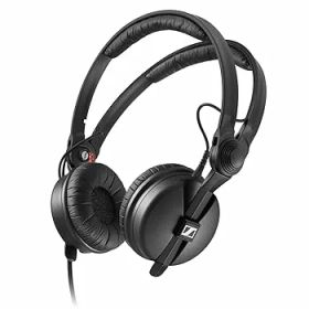 【中古】Sennheiser ゼンハイザー HD 25 密閉型 プロフェッショナル モニターヘッドホン 【国内正規品】 506909 ブラック 軽量 DJ定番