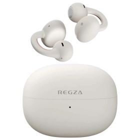 TVS REGZA オープンイヤーカフ型イヤホン REGZA(レグザ) ［ワイヤレス(左右分離) / オープンイヤー型 / Bluetooth対応］ アイボリー RB-A1S-IV