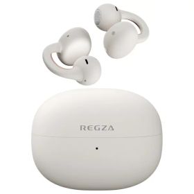REGZA｜レグザ 完全ワイヤレスイヤホン REGZA(レグザ) アイボリー RB-A1S(IV) [ワイヤレス(左右分離) /イヤーカフ型 /Bluetooth対応]