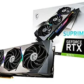 【中古】 MSI GeForce RTX 3070 Ti SUPRIM X 8G グラフィックスボード VD7700