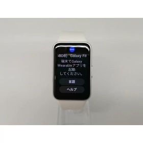 【中古】SAMSUNG Galaxy Fit3 SM-R390NZSAXJP シルバー【OSU301】保証期間1ヶ月【ランクC】