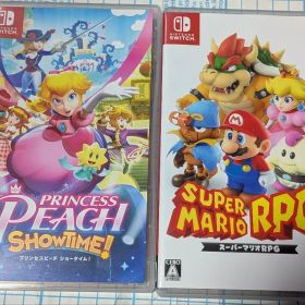 2本セット プリンセスピーチ Showtime! + スーパーマリオRPG