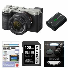 【お買い得セット】[新品]SONY ソニー ミラーレス一眼カメラ α7C II ズームレンズキット シルバー ILCE-7CM2L S