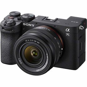 ソニー フルサイズミラーレス一眼カメラ「α7C II」ズームレンズキット（ブラック） ILCE-7CM2L-B SONY