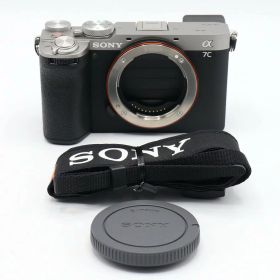 【美品】SONY α7C II ILCE-7CM2 ボディ シルバー ミラーレス一眼カメラ ソニー 本体 【中古】