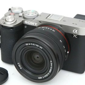 【中古】【美品】ソニー α7C II ILCE-7CM2L ズームレンズキット [シルバー]（センサー清掃済み） CA01-R6263-2Q1A SONY ソニー α Eマウント ミラーレス フルサイズ 手ブレ補正 4K対応