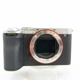 【中古】 (ソニー) SONY α7C II ILCE-7CM2 シルバー【中古カメラ デジタル一眼】 ランク：B