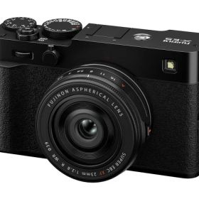 【ポイント10倍】 富士フイルム デジタル一眼カメラ FUJIFILM X-E5 XF23mmレンズキット [ブラック] [タイプ：ミラーレス 画素数：4020万画素(有効画素) 撮像素子：APS-C 23.5mm×15.7mm CMOS5HR 重量：396 g] 【P10倍】