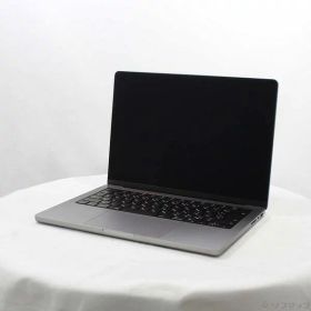 【中古】Apple(アップル) MacBook Pro 14.2-inch Early-2023 MPHE3J／A Apple M2 Pro 10コアCPU_16コアGPU 16GB SSD512GB スペースグレイ 〔26.3 Tahoe〕 【377-ud】