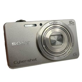 ■SONY Cyber-shot DSC-WX220 シルバー コンパクトデジタルカメラ 10倍ズーム 動作確認済み 液晶暗め2577876