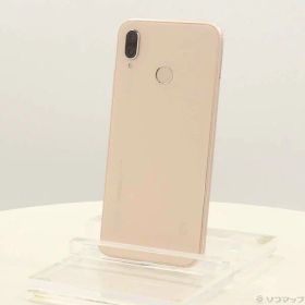 【中古】HUAWEI(ファーウェイ) HUAWEI P20 lite 32GB サクラピンク ANE-LX2J SIMフリー 【269-ud】