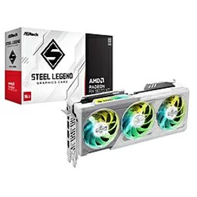 ASRock(アスロック) グラフィックボード Radeon RX 9070 XT Steel Legend 16G ホワイト RX9070XT SL 16G ［Radeon RXシリーズ /16GB］ RX9070XTSL16G [振込不可] [代引不可]