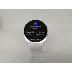 【中古】SAMSUNG Galaxy Watch8 Bluetoothモデル 44mm SM-L330NZSJXJP [シルバー]【OSU301】保証期間1ヶ月【ランクA】