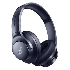 ＼数量限定! 最大2000円OFFクーポン／Anker Soundcore Q20i アクティブノイズキャンセリング Bluetooth5.0 最大 60 時間再生 重低音 ワイヤレスヘッドホン ネイビー X0018ZOTHB