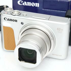 【中古】【美品】キヤノン PowerShot SX740 HS CA01-R5997-2P3 CANON キヤノン PowerShot 4K対応 顔認識 手ブレ補正